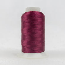 Load image into Gallery viewer, WonderFil Polyfast polyester sewing thread spool p1094 burgundy