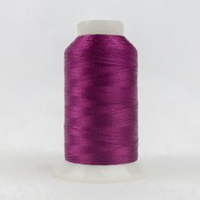 Load image into Gallery viewer, WonderFil Polyfast polyester sewing thread spool p1095 deep burgundy
