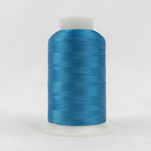 Load image into Gallery viewer, WonderFil Polyfast polyester sewing thread spool p2110 dark ocean blue