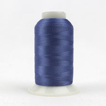 Load image into Gallery viewer, WonderFil Polyfast polyester sewing thread spool p2111 twilight blue
