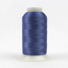 Load image into Gallery viewer, WonderFil Polyfast polyester sewing thread spool p2111 twilight blue