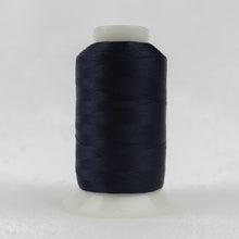 Load image into Gallery viewer, WonderFil Polyfast polyester sewing thread spool p2118 midnight navy