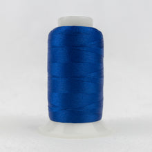 Load image into Gallery viewer, WonderFil Polyfast polyester sewing thread spool p2133 bright blue