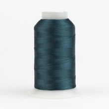 Load image into Gallery viewer, WonderFil Polyfast polyester sewing thread spool p2172 dark steel blue
