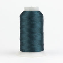 Load image into Gallery viewer, WonderFil Polyfast polyester sewing thread spool p2172 dark steel blue