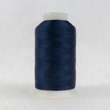 Load image into Gallery viewer, WonderFil Polyfast polyester sewing thread spool p2177 mood indigo