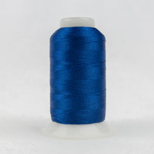Load image into Gallery viewer, WonderFil Polyfast polyester sewing thread spool p2191 medium royal blue