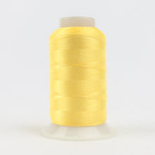 Load image into Gallery viewer, WonderFil Polyfast polyester sewing thread spool p3267 warm yellow