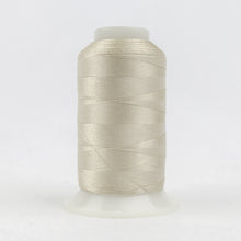 Load image into Gallery viewer, WonderFil Polyfast polyester sewing thread spool p3268 silver sand