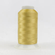 Load image into Gallery viewer, WonderFil Polyfast polyester sewing thread spool p3275 gold
