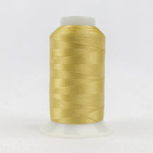 Load image into Gallery viewer, WonderFil Polyfast polyester sewing thread spool p3275 gold