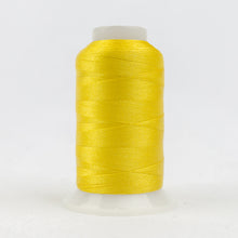 Load image into Gallery viewer, WonderFil Polyfast polyester sewing thread spool p3276 canary yellow
