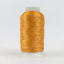 Load image into Gallery viewer, WonderFil Polyfast polyester sewing thread spool p4309 copper