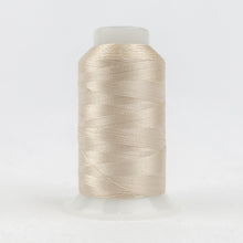 Load image into Gallery viewer, WonderFil Polyfast polyester sewing thread spool p4321 nude gold