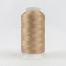 Load image into Gallery viewer, WonderFil Polyfast polyester sewing thread spool p4324 brown toast