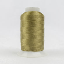 Load image into Gallery viewer, WonderFil Polyfast polyester sewing thread spool p4368 olive