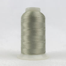 Load image into Gallery viewer, WonderFil Polyfast polyester sewing thread spool p5387 grey whisper
