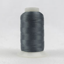 Load image into Gallery viewer, WonderFil Polyfast polyester sewing thread spool p5395 pewter