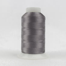 Load image into Gallery viewer, WonderFil Polyfast polyester sewing thread spool p5421 sterling