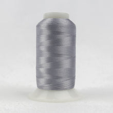 Load image into Gallery viewer, WonderFil Polyfast polyester sewing thread spool p5441 cinder grey