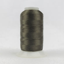 Load image into Gallery viewer, WonderFil Polyfast polyester sewing thread spool p5452 frosted silver
