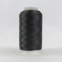 Load image into Gallery viewer, WonderFil Polyfast polyester sewing thread spool p5458 midnight grey