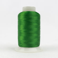 Load image into Gallery viewer, WonderFil Polyfast polyester sewing thread spool p6508 medium lime green