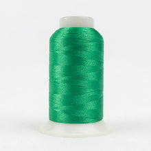 Load image into Gallery viewer, WonderFil Polyfast polyester sewing thread spool p6573 ice green
