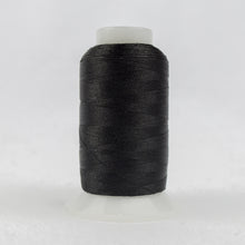 Load image into Gallery viewer, WonderFil Polyfast polyester sewing thread spool p6581 black