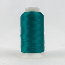 Load image into Gallery viewer, WonderFil Polyfast polyester sewing thread spool p6588 dark pacific blue