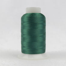 Load image into Gallery viewer, WonderFil Polyfast polyester sewing thread spool p6599 winter green

