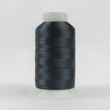 Load image into Gallery viewer, WonderFil Polyfast polyester sewing thread spool p9081 dark slate