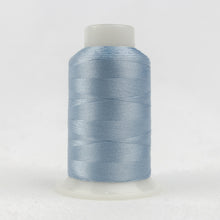 Load image into Gallery viewer, WonderFil Polyfast polyester sewing thread spool p9100 celestial blue