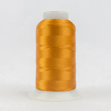 Load image into Gallery viewer, WonderFil Polyfast polyester sewing thread spool p9241 orange ochre