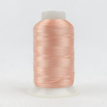 Load image into Gallery viewer, WonderFil Polyfast polyester sewing thread spool p9285 coral pink
