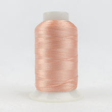 Load image into Gallery viewer, WonderFil Polyfast polyester sewing thread spool p9285 coral pink