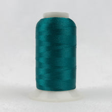 Load image into Gallery viewer, WonderFil Polyfast polyester sewing thread spool p9430 pagoda blue