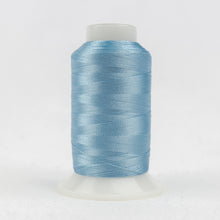 Load image into Gallery viewer, WonderFil Polyfast polyester sewing thread spool p9797 sky blue