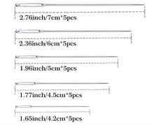 Load image into Gallery viewer, Hand Sewing Needles 25 set Solid Wood Gift Set
