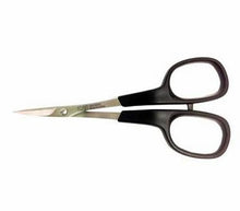 Load image into Gallery viewer, Top View of KAI5150DC Double Curved Scissors for Embroidery thread cutting
