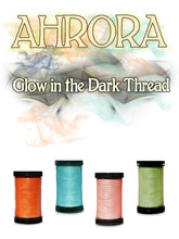 Load image into Gallery viewer, WonderFil Ahrora polyester thread glow in the dark

