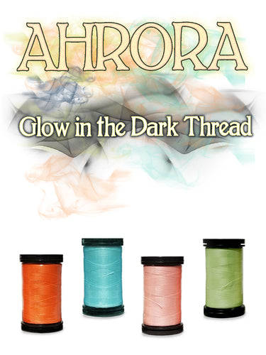 WonderFil Ahrora polyester thread glow in the dark