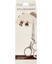 Load image into Gallery viewer, Apliquick medium 3-hole micro serrated scissors package
