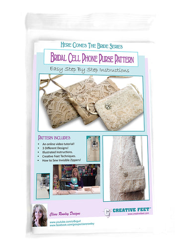 Creative Feet bridal purse pattern package
