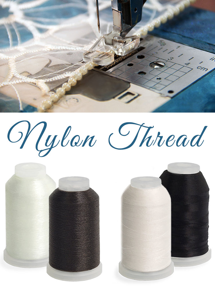 Nylon Sewing Thread, Creative Feet, 1200yd / 1500yd Spools