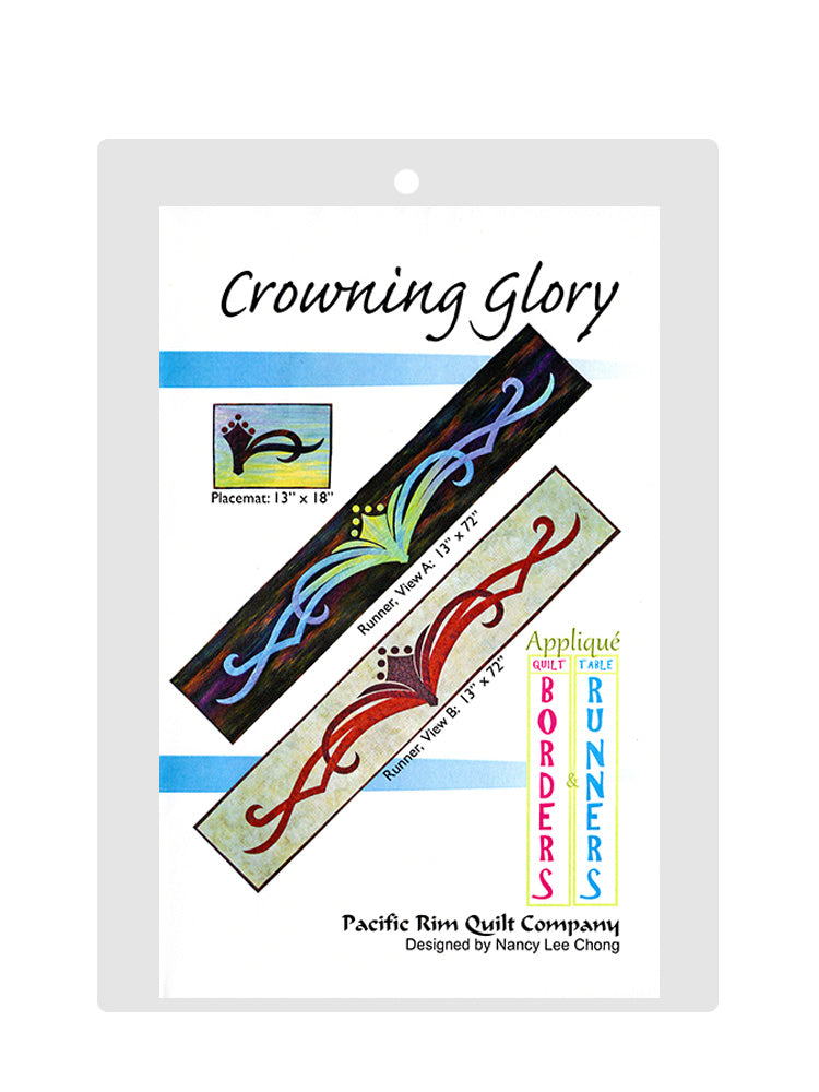 Crowning Glory Quilted Runner & Wall Hanging or Border!