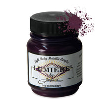 Load image into Gallery viewer, Jacquard Lumiere Fabric Paints 2.25oz - 545 Burgundy
