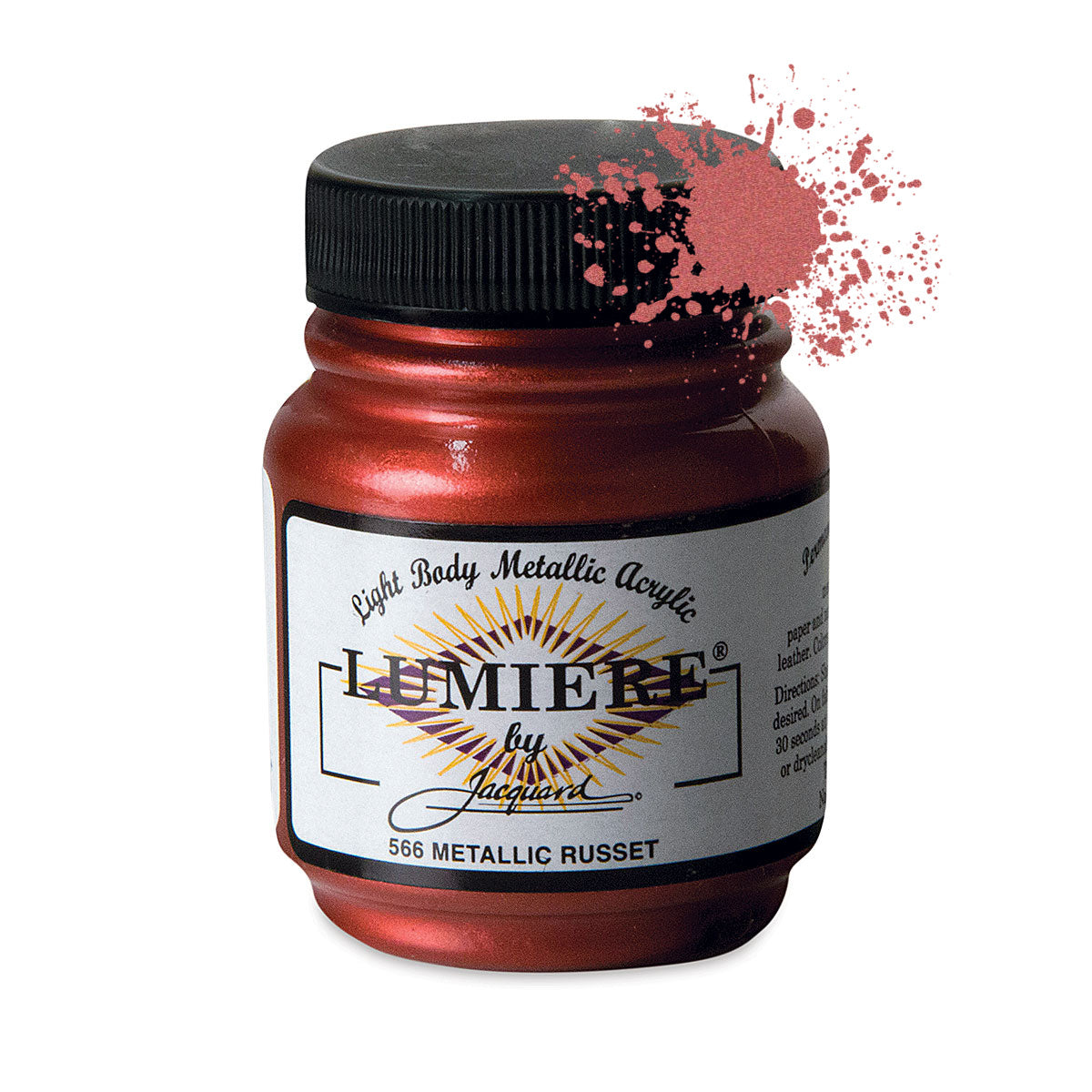 Jacquard Lumiere Acrylic - Metallic Russet 2.25 oz.