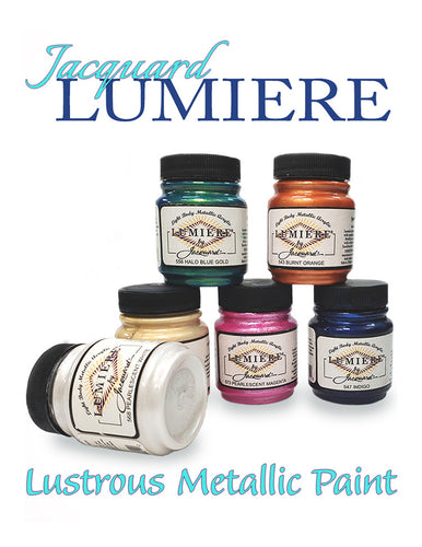 Jacquard Lumiere Fabric Paints 2.25oz