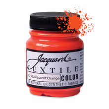Load image into Gallery viewer, Jacquard Textile Color 2.25oz - 152 Fluorescent Orange

